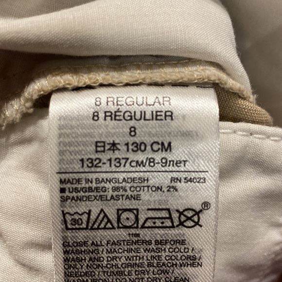 Girl’s Size 8 Shorts Bundle of 2: 1 Denim Children’s Place & 1 GAP Khakis - Picture 6 of 10